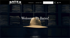 Desktop Screenshot of bates-hats.com